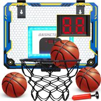 Mini cesta de basquete GMAOPHY com placar eletrônico