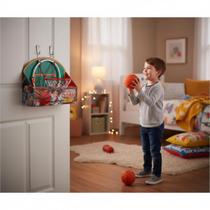 Mini Cesta de Basquete Infantil com Suporte Ajustável e Bola - Brinquedo para Crianças 3 a 8 Anos