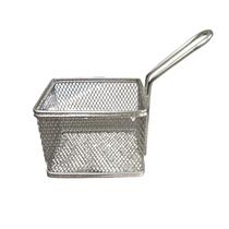 MINI CESTINHA PARA PORÇÕES RETANGULAR INOX 10x8x7CM MINI CESTINHA PARA PORÇÕES RETANGULAR INOX 10x8x7CM