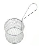 Mini Cesto Aço Inox Redondo 9cm Mini Cesto Aço Inox Redondo 9cm