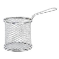 Mini Cesto Aramado para Servir Porções Quentes e Batata Frita Mini Cesto Aramado para Servir Porções Quentes e Batata Frita