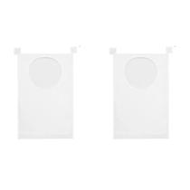 Mini Cesto de Multiuso Roupas Brinquedos Portátil p/ Banheiro Pendurar Parede