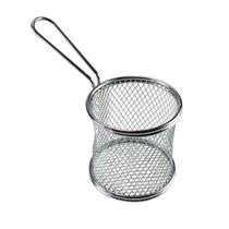 Mini Cesto Inox Para Servir Fritas Fritura Porções Frango