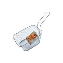 Mini Cesto Retangular Meta P/ Batata Frita Porções Frituras - CLINK
