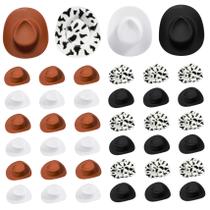 Mini chapéu de cowboy SaltByelif Ropamini 40 peças de plástico