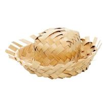 Mini Chapeu de Palha 7cm Mini Chapeu de Palha 7cm