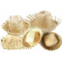 Mini Chapéu de Palha para Decoração de Festa Junina Enfeite Acessório Pacote Decorativo Festa São João Arraiá Caipira Ro Mini Chapéu de Palha para Decoração de Festa Junina Enfeite Acessório Pacote Decorativo Festa São João Arraiá Caipira Ro