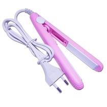 Mini Chapinha Alisadora 160c - Prancha Portátil Rosa, Azul claro 20w