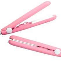 Mini Chapinha Bolsa Super Pequena Bivolt 180ºc ROSA Mini Chapinha Bolsa Super Pequena Bivolt 180ºc ROSA