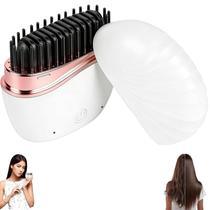 Mini chapinha de cabelo sem fio QiFind, portátil, 2 velocidades Mini chapinha de cabelo sem fio QiFind, portátil, 2 velocidades