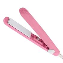 Mini Chapinha Portátil Bivolt Alisa e Ondula 17,5CM Rosa