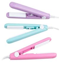 Mini Chapinha Portátil Bivolt Alisador de Cabelos de Viagem Compacto e Prático