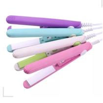Mini Chapinha Prancha De Bolsa Portátil Cabelo Bivolt 110 - 220