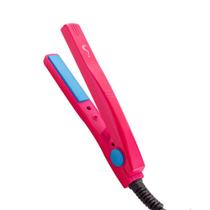 Mini Chapinha/Prancha de Cabelo em Cerâmica Bivolt Portátil Paulinha Liso Maravilhoso - Segredo Dela