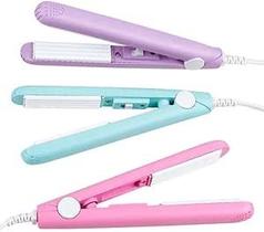 Mini Chapinha Prancha De Cabelo Portátil Com Case Transporte Bivolt Mini Chapinha Prancha De Cabelo Portátil Com Case Transporte Bivolt