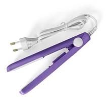 Mini Chapinha Prancha Viagem Cabelo 17Cm Bivolt 110220V Roxo Mini Chapinha Prancha Viagem Cabelo 17Cm Bivolt 110220V Roxo