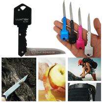 Mini Chave Canivete Colorida Lâmina Dobrável E Multifuncional MultiUso SLKD01PR