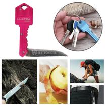 Mini Chave Canivete Colorida Lâmina Dobrável E Multifuncional MultiUso SLKD01RO Mini Chave Canivete Colorida Lâmina Dobrável E Multifuncional MultiUso SLKD01RO