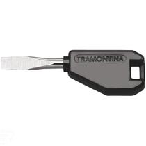 Mini Chave De Fenda Ponta Chata 3/16x1'' Tramontina Basic Com Haste Em Aço Especial Tramontina Mini Chave De Fenda Ponta Chata 3/16x1'' Tramontina Basic Com Haste Em Aço Especial Tramontina