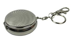 Mini Chaveiro De Bolso Cinzeiro Portátil De Metal