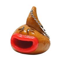 Mini Chaveiro De Cocô Com Língua Que Sai, Brinquedo Sensorial Divertido Para Decoração De Halloween