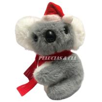 Mini Chaveiro De Pelúcia Coala Noel 12cm Natal - Unidade