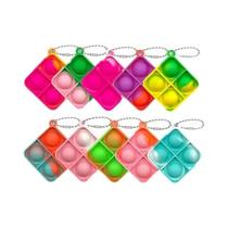 Mini Chaveiro Sensorial Fidget Para Crianças, 20 Peças, Lembrancinhas De Aniversário, Prêmios Para