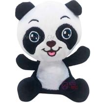 Mini Chaveiro Urso Panda Happy De Pelucia - 11CM