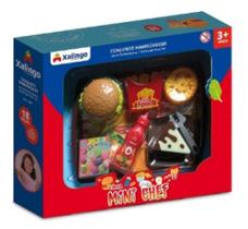 Mini Chef Hamburguer Com tiras autocolantes 15887 Xalingo