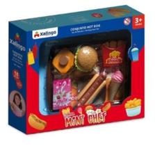 Mini Chef Hot Dog Com tiras autocolantes 17876 Xalingo