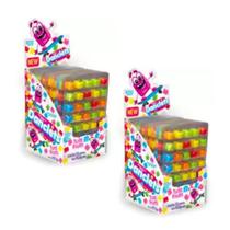 Mini Chiclete Danclets Sabor Tutti Frutti 30 Cartelinhas !