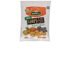 Mini Chips De Arroz Cebola E Salsa 35G, Sem Glúten - Kodilar