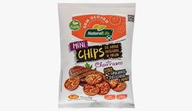 Mini Chips De Arroz Churrasco 35g, Sem Glúten - Kodilar