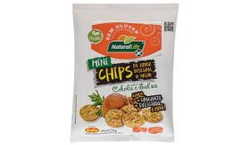 Mini Chips Vegano, Sem Glúten Cebola e Salsa Natural Life 35g