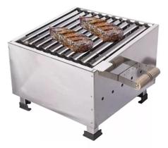 Mini churrasqueira parrilha picanheira inox MINI PARRILHA PRODUZIDA NO INOX 430.