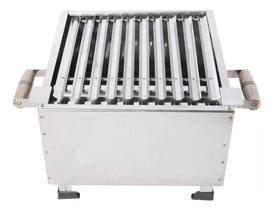 Mini churrasqueira parrilha picanheira inox MINI PARRILHA PRODUZIDA NO INOX 430