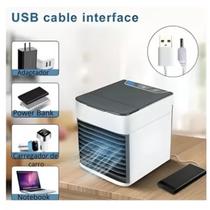 Mini Climatizador 3 em 1 Ar Condicionado Usb 12v 110V/220V
