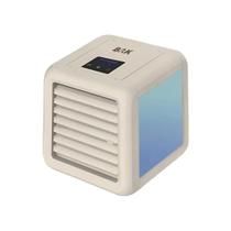 Mini Climatizador Ar Ventilador Umidificador Purificador com Reservatório Para Água 7 Cores de Led Bak