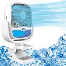 Mini Climatizador De Ar Com Reservatório Água E Gelo Bivolt