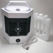 Mini Climatizador Portátil Umidificador De Ar Condicionado
