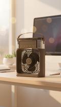 Mini Climatizador Ventilador Umidificador USB 400ml Mini Climatizador Ventilador Umidificador USB 400ml