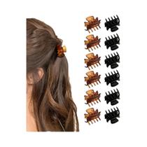 Mini Clipe De Cabelo Em Forma De Tubarão 6/12 Peças Pequeno Clipe De Plástico Para Beleza E