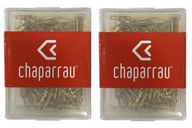 Mini Clipes Clips Dorados Nr. 5 Kit 2 Caixas C/ 100 un cada