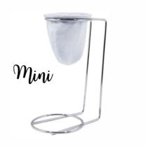Mini Coador de Café de Pano Individual Chá Suporte Mariquinha Mini Coador de Café de Pano Individual Chá Suporte Mariquinha
