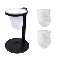 Mini Coador de Café de Pano Individual Chá Suporte Mariquinha Mini Coador de Café de Pano Individual Chá Suporte Mariquinha