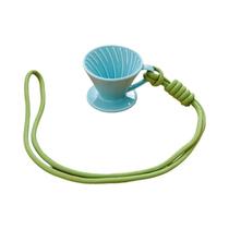 Mini Coador De Café Em Cerâmica Havmore V Com Filtro Em Formato De V
