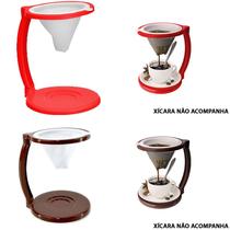 Mini Coador de Café Individual com Suporte Dobrável