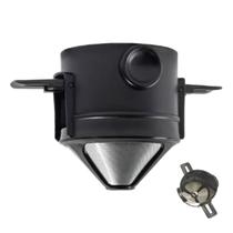 Mini Coador Reutilizável de Café, Compacto e Prático