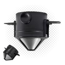 Mini Coador Reutilizável de Café, Ideal para Uso Individual