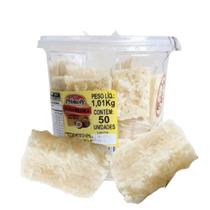 Mini Cocada Branca doce leite condensado kit 50un de 20gr